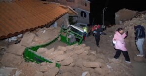 Read more about the article Magnitude 5.5 earthquake hits Peru’s Andes region, killing at least 5