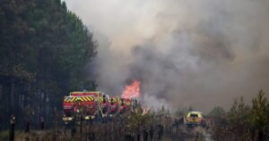 Read more about the article With wildfires raging in France and Spain, fire crews race against next heat wave