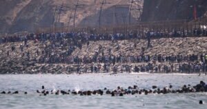 Read more about the article Spain deploys military to Ceuta after thousands of people breach Morocco’s border