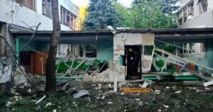 Read more about the article Ukrainian drones hit warehouses and other sites across Russia, killing 9 and wounding over 60