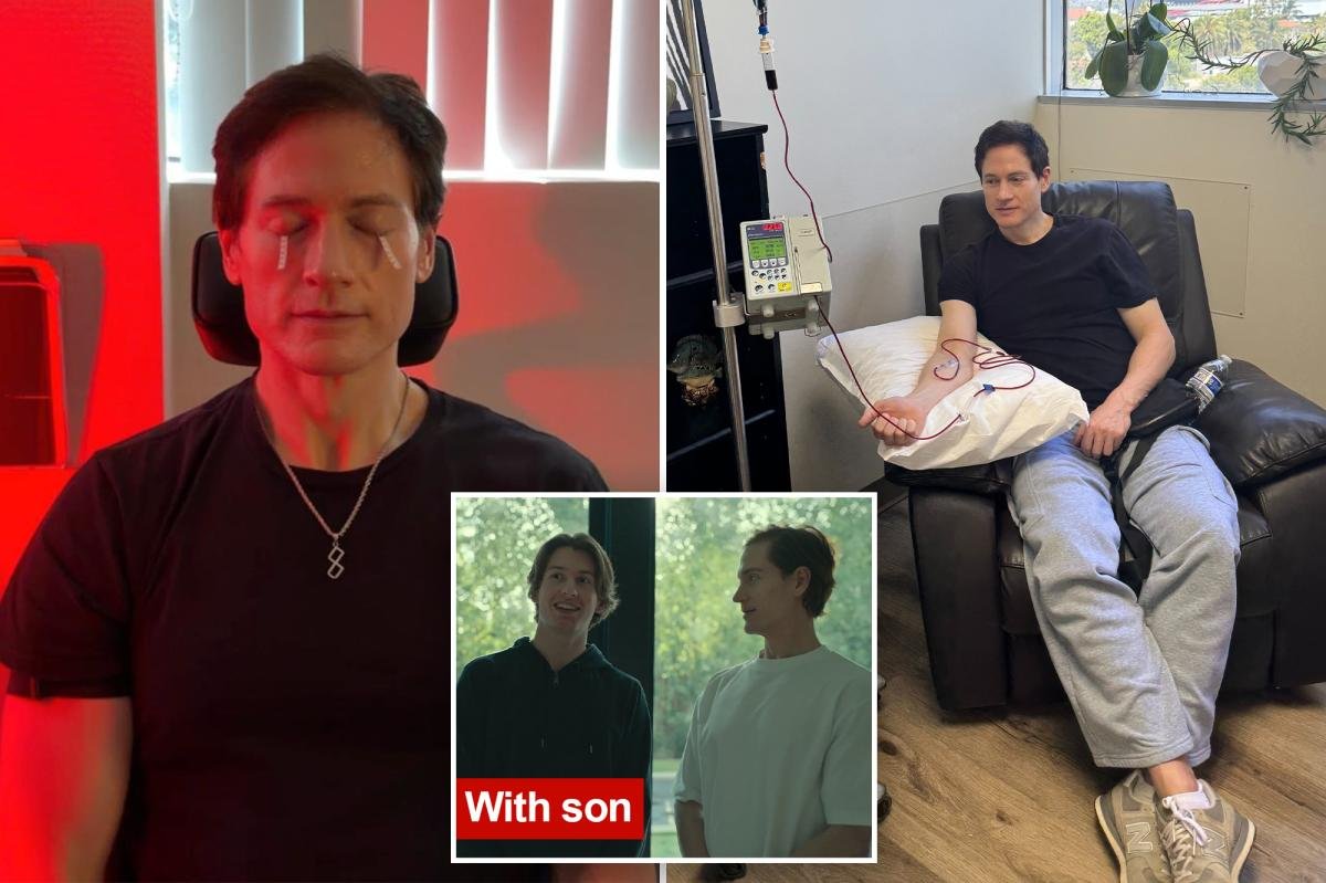 You are currently viewing Eccentric biohacker Bryan Johnson who uses his son as a ‘blood boy’ makes unbelievable U-turn