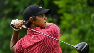 Read more about the article Charlie Woods’ shot at the U.S. Junior Amateur ruined by clueless golf fan’s phone: ‘Really, dude?’