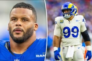 Read more about the article Rams reveal sentiments about whether Aaron Donald returns for Super Bowl run