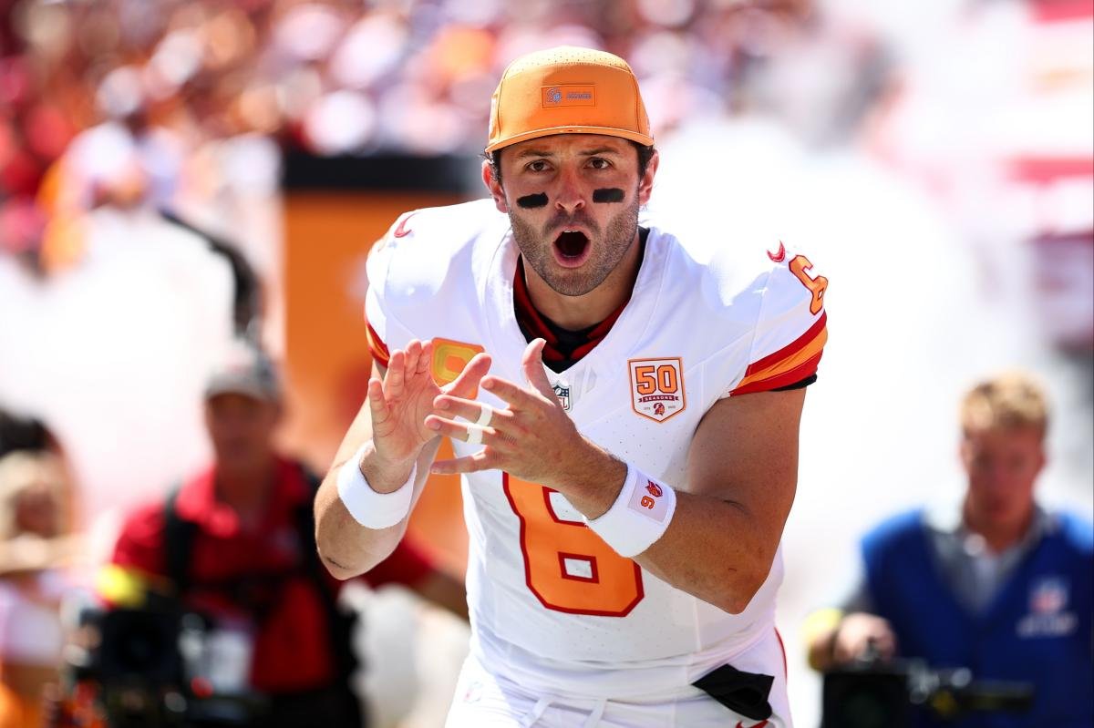 Read more about the article Baker Mayfield made it clear how personal Jets game was for him in new video: ‘F–k him’