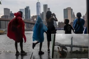 Read more about the article NYC could get soaked by more than 4 inches of rain from ‘unusually powerful’ summer storm