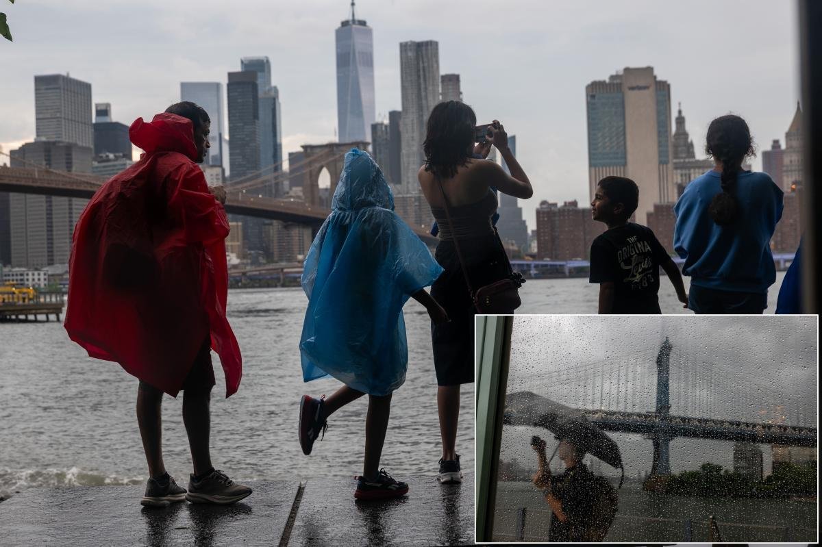 You are currently viewing NYC could get soaked by more than 4 inches of rain from ‘unusually powerful’ summer storm