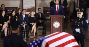 Read more about the article Lindsey Graham eulogized as an ‘American original’ at services drawing world leaders in Washington