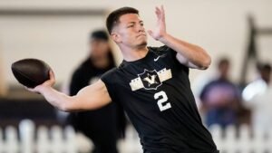 Read more about the article Baltimore Ravens cut Heisman Trophy runner-up Diego Pavia before training camp even begins