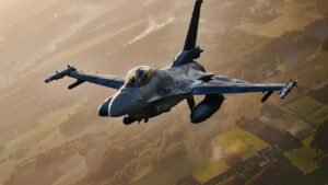 Read more about the article Romania’s F-16 shoots down drone in first NATO airspace intercept
