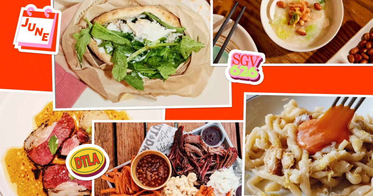 You are currently viewing New restaurants and pop-ups to try in Los Angeles in June
