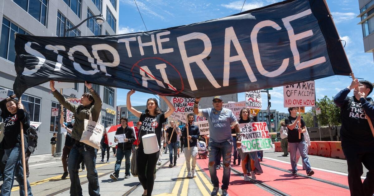 You are currently viewing They built AI. Now Silicon Valley workers protest its threat to jobs and humanity