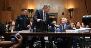 Read more about the article Senate Republicans try to smear Fauci over COVID, but he refuses to play their game
