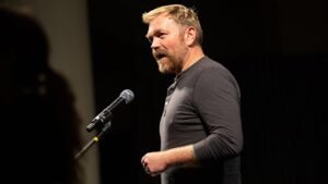 Read more about the article Platner’s ex-strategist says tatoo, Reddit posts should have disqualified him