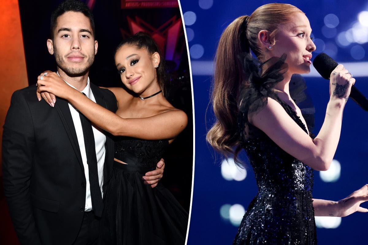 Read more about the article Ariana Grande and on-again boyfriend Ricky Alvarez’s romance heats up as he supports singer at NYC concert
