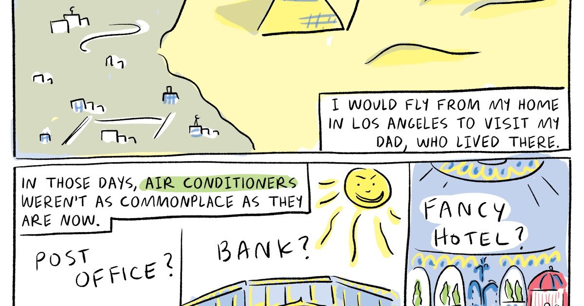You are currently viewing COMIC: Temps are predicted to hit 106 in Egypt this week. How do people stay cool?