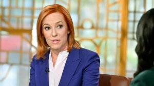 Read more about the article Jen Psaki worries Democratic messaging is being drowned out by Trump