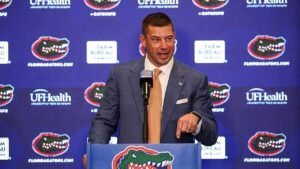 Read more about the article Florida coach brings laughs, no filter and Lane Kiffin comparison rebuttal to first SEC media days