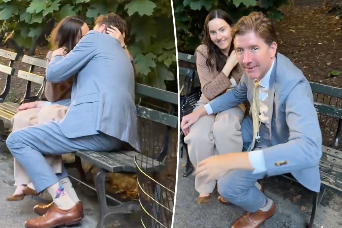 You are currently viewing Rumored lawyers caught making out in Central Park goes viral and divides the internet