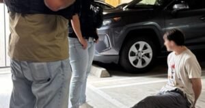 Read more about the article Irvine police nab man accused of spraying ‘Nazi’ and ‘Fascist’ on Teslas. A takeout order led to the arrest