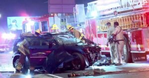 Read more about the article Wrong-way driver on 405 freeway sparks deadly crash in Hawthorne