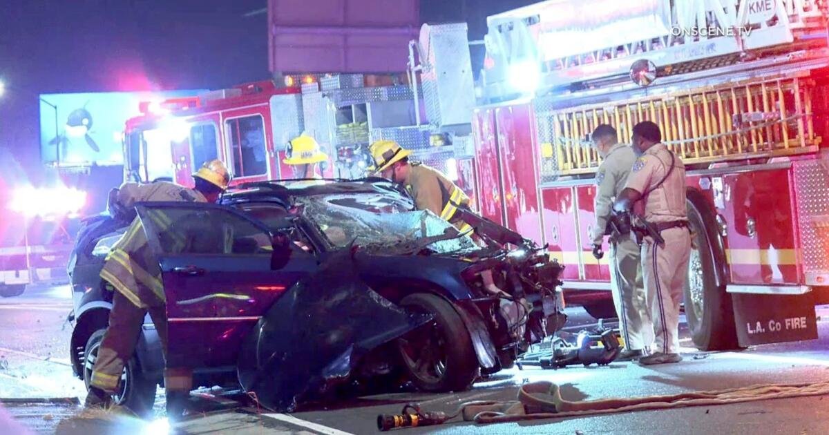 You are currently viewing Wrong-way driver on 405 freeway sparks deadly crash in Hawthorne