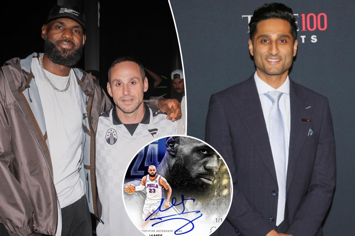 Read more about the article How Topps beat everyone to the LeBron James-76ers decision — and blindsided NBA