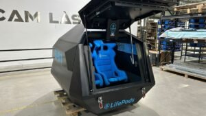 Read more about the article LifePods survival capsule for floods and attacks priced at $27,000