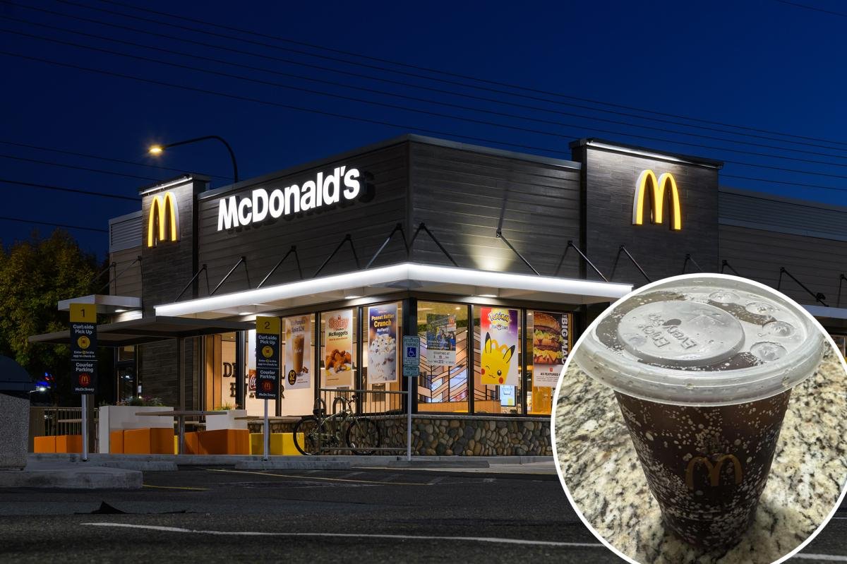 You are currently viewing Annoyed customer accuses McDonald’s of shrinkflation after receiving an ‘action figure-sized’ soda