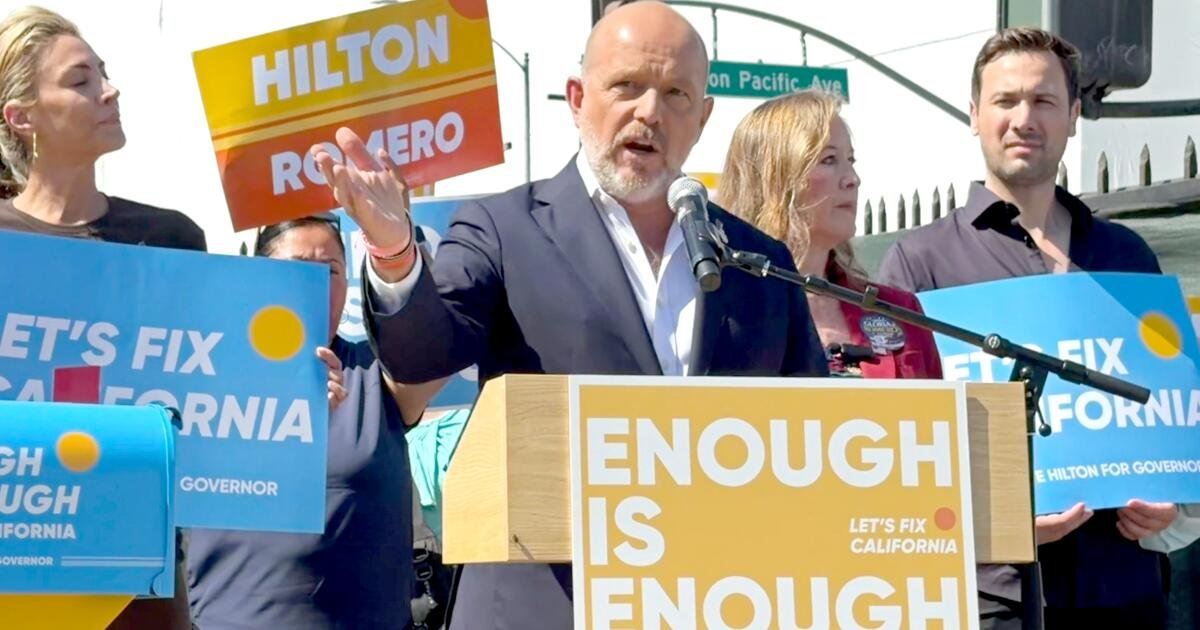 Read more about the article GOP gubernatorial candidate Steve Hilton pleads case to anti-Trump voters