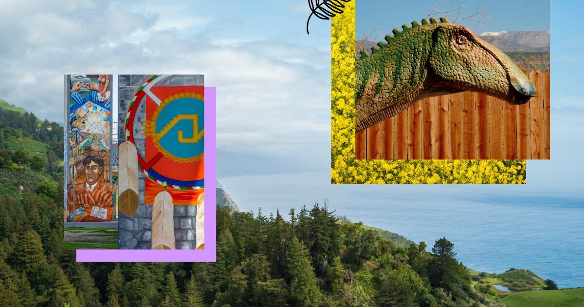 You are currently viewing 8 essential roadside attractions in California — giant dinosaurs, a mystery spot and more