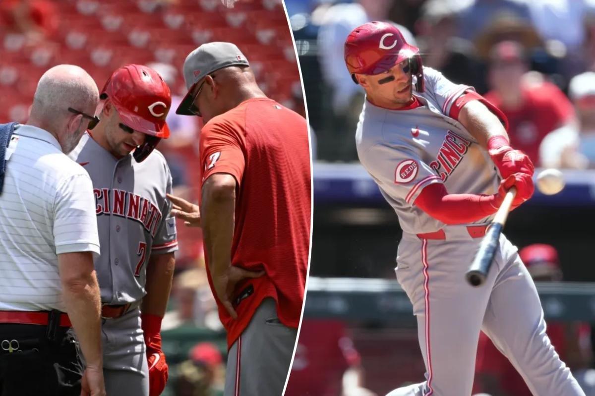 Read more about the article Reds’ Spencer Steer will miss ‘significant time’ in major trade deadline blow