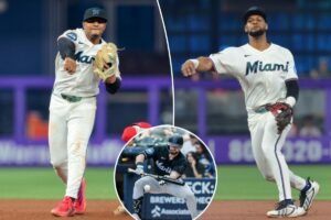 Read more about the article Marlins willing to listen to offers on young quartet as trade deadline looms