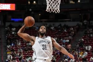 Read more about the article Chaney Johnson impressing Nets with hustle and athleticism