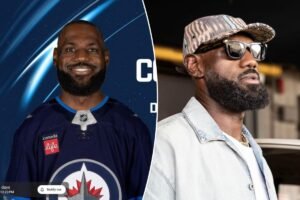 Read more about the article Winnipeg Jets poke fun at Miami Heat YouTube blunder as LeBron free agency continues