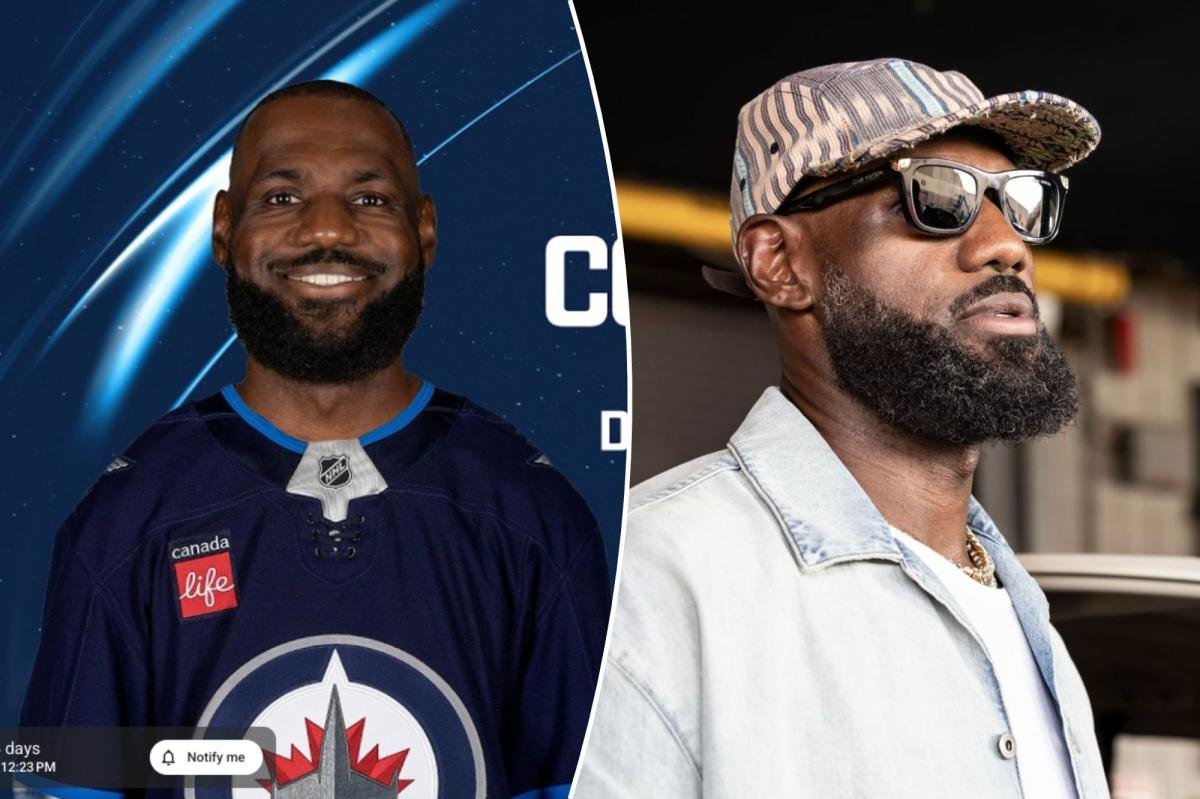 Read more about the article Winnipeg Jets poke fun at Miami Heat YouTube blunder as LeBron free agency continues