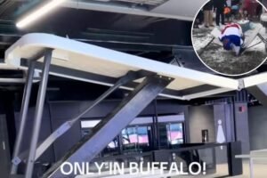 Read more about the article Bills fans notice incredibly unique ‘broken table’ detail in new stadium