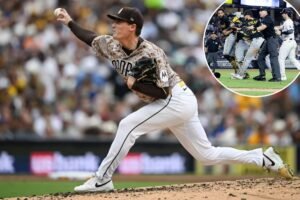 Read more about the article Pirates acquire Ron Marinaccio in trade with Padres, DFA Dennis Santana