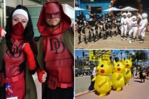 Read more about the article Comic Con cosplayers brave heat, mishaps and months of work to showcase fandom