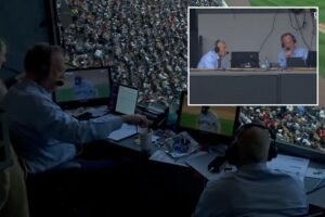 Read more about the article Michael Kay’s bizarre hot tea behavior stuns Joe Girardi in Yankees booth