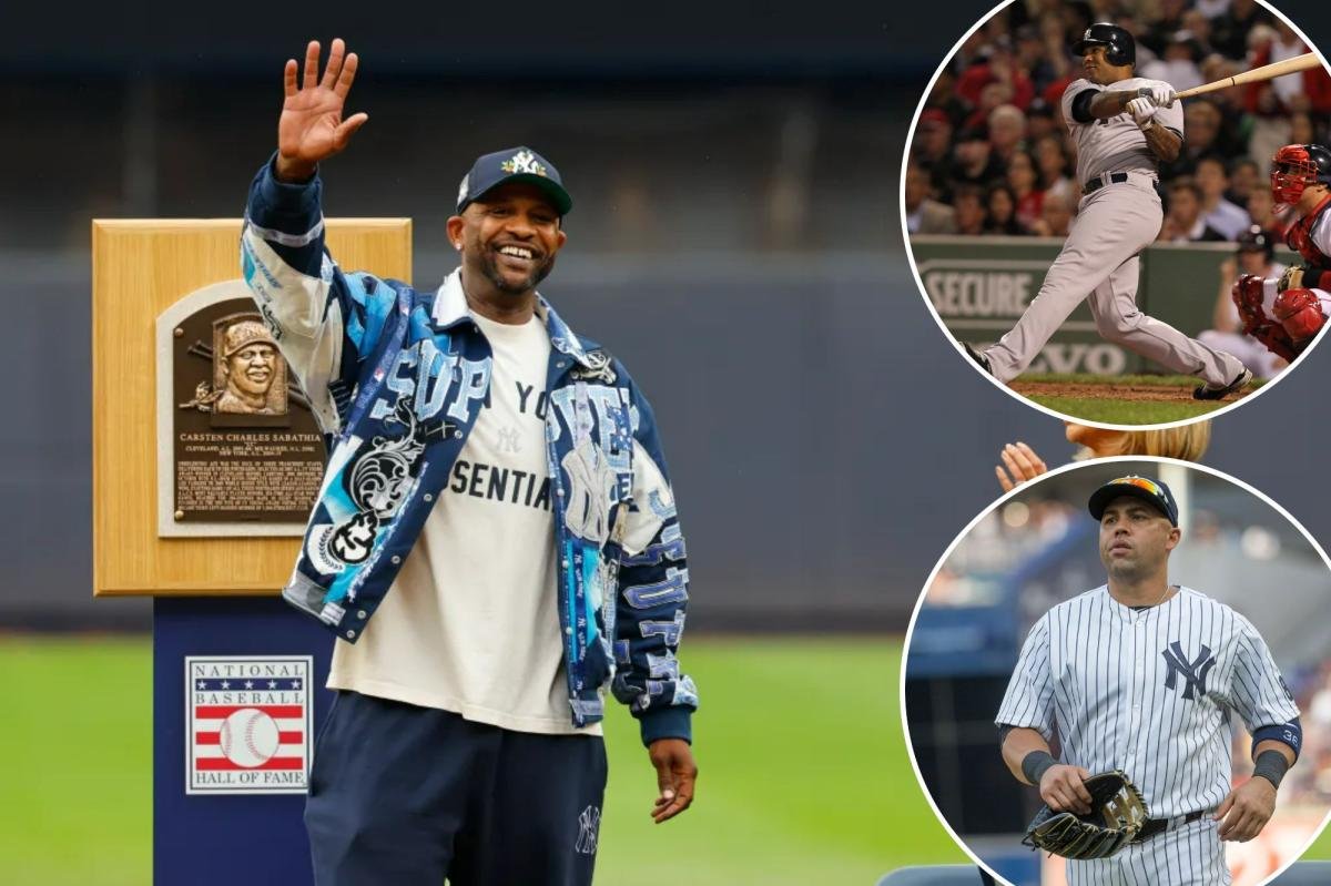 Read more about the article CC Sabathia thrilled to welcome ex-Yankees teammates Andruw Jones, Carlos Beltran to Hall of Fame