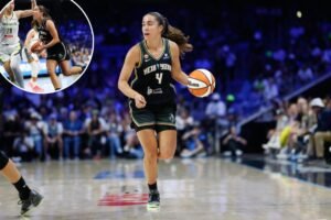 Read more about the article Liberty rookie Marine Fauthoux’s patience rewarded with career-best game in critical win: ‘Special’