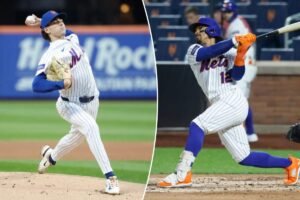 Read more about the article Zac Thornton continues stellar Mets start as Francisco Lindor’s big night leads rout of Braves