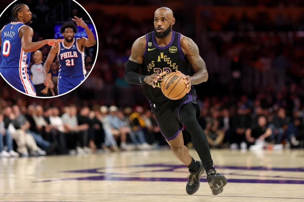 You are currently viewing LeBron James signing with 76ers in stunner after leaving Lakers in free agency