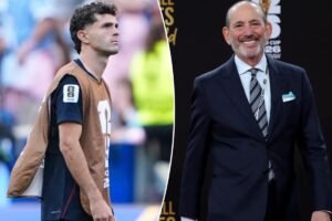 Read more about the article MLS commish makes case for Christian Pulisic to join NYCFC: ‘Hope they get it done’