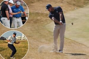 Read more about the article Polarizing Bryson DeChambeau goes away quietly in British Open’s final round after drama-filled week