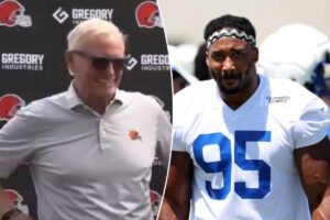 Read more about the article Dad of Browns, Bucks owner Jimmy Haslam comments on offseason trades