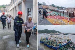 Read more about the article China evacuates nearly 2M people as Typhoon Bavi barrels towards coast