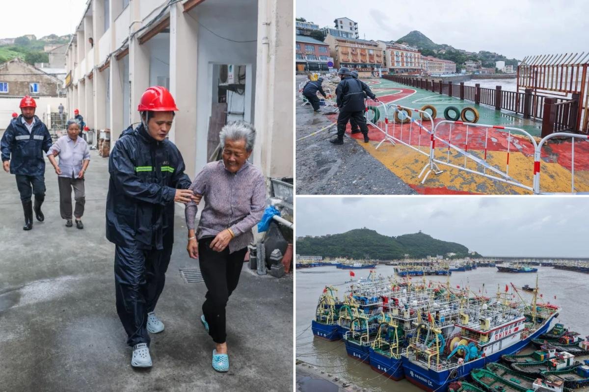 You are currently viewing China evacuates nearly 2M people as Typhoon Bavi barrels towards coast