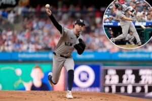 Read more about the article Cam Schlittler’s 12-strikeout gem propels Yankees in series-opening win over Phillies