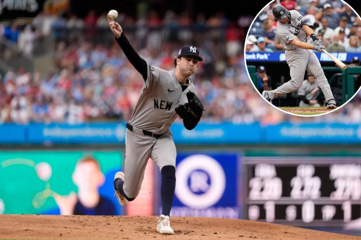 Read more about the article Cam Schlittler’s 12-strikeout gem propels Yankees in series-opening win over Phillies